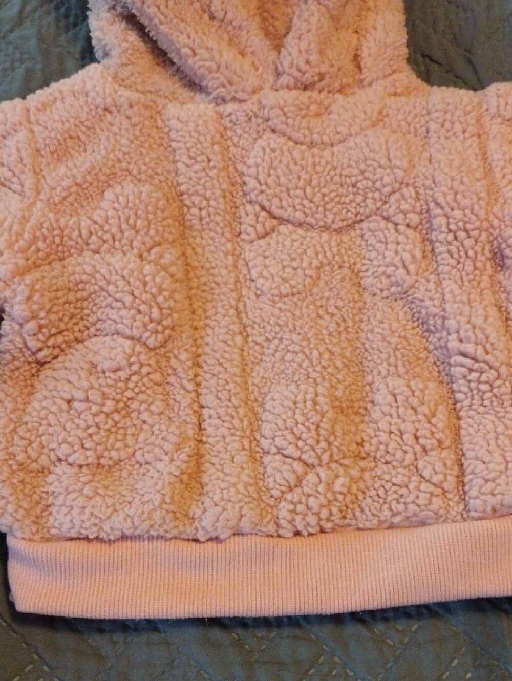 Cozy Pink Sherpa Hoodie Set - Picture 8 of 9